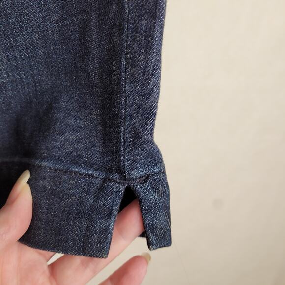 NWT J.Crew Matchstick Blue Jean Shorts Size 10 Mid-Rise Classic Y2K Denim - Picture 5 of 8